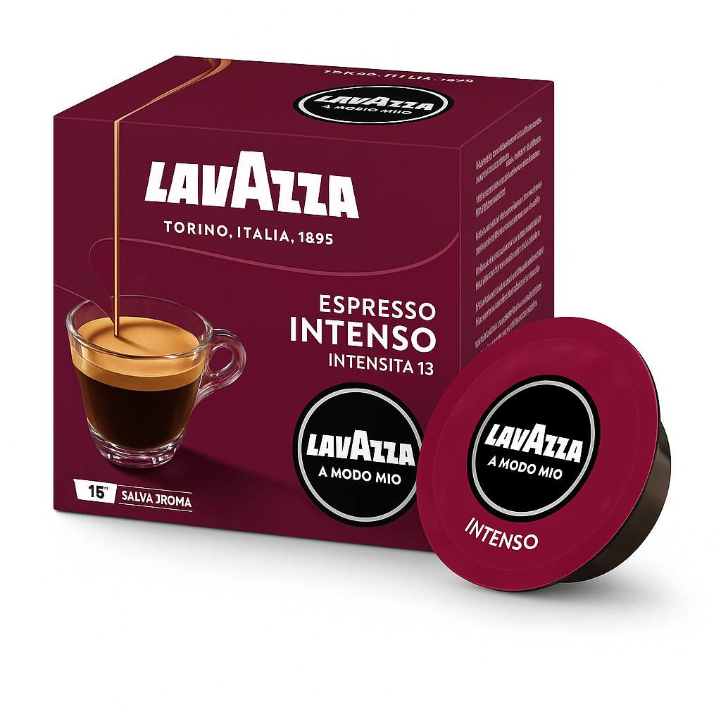 ESPRESSO Intenso 16 Kapseln LAVAZZA A Modo Mio (8602)