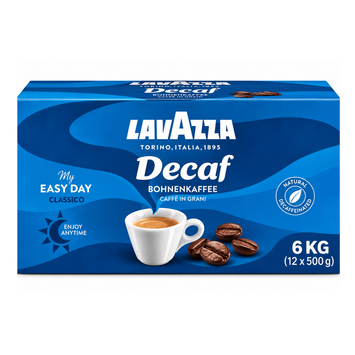 Lavazza Decaf My Easy Day Kaffeebohnen ab 500g erhältlich (HO03399)
