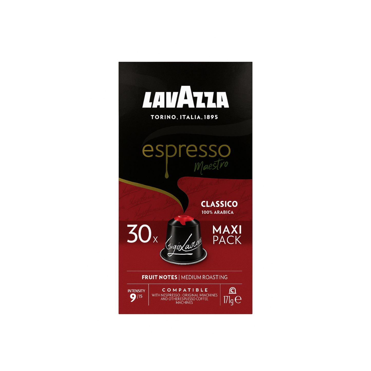 Expresso Maestro Lungo 10 capsules LAVAZZA Nespresso® (7005)