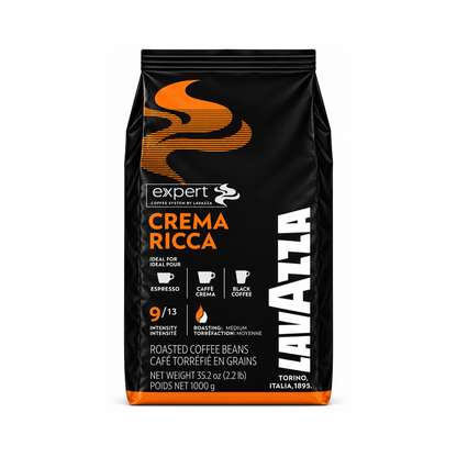 Crema Ricca Expert LAVAZZA café en grains 1kg (03003)