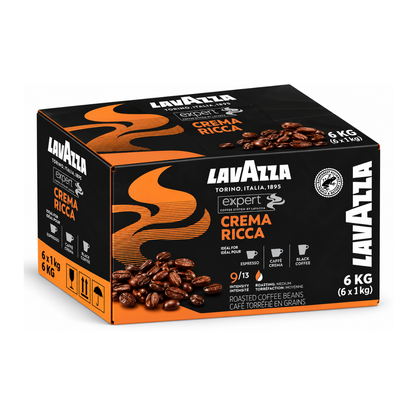 Crema Ricca Expert LAVAZZA café en grains 1kg (03003)
