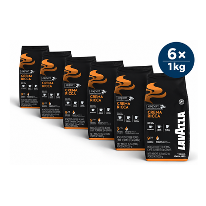 Crema Ricca Expert LAVAZZA café en grains 1kg (03003)