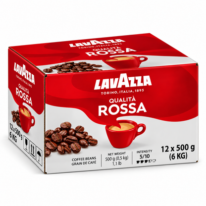 Qualità Rossa LAVAZZA café en grains 500g (05803) 