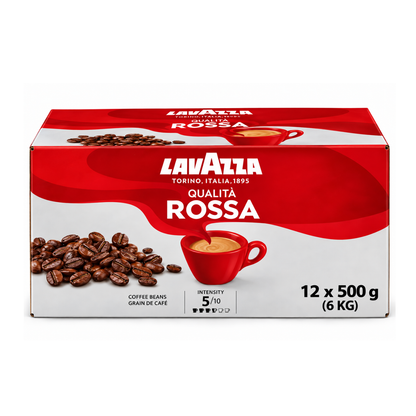 Qualità Rossa LAVAZZA café en grains 500g (05803) 