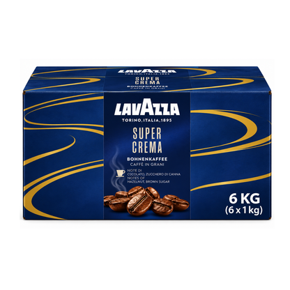 Café en grains Super Crema LAVAZZA 1kg (04202)