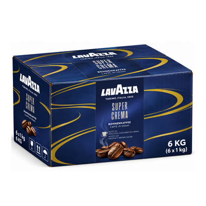 Café en grains Super Crema LAVAZZA 1kg (04202)