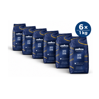 Café en grains Super Crema LAVAZZA 1kg (04202)