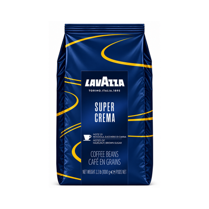 Café en grains Super Crema LAVAZZA 1kg (04202)