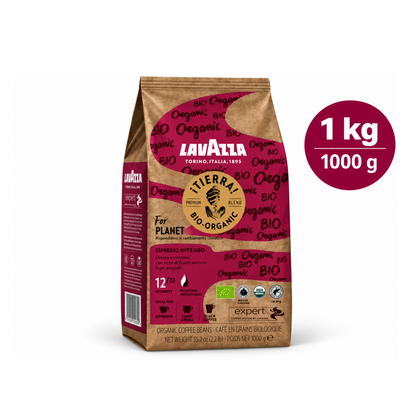 Café en grains Tierra Bio-Organic Intenso Expert LAVAZZA 1kg (02645)