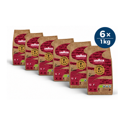 Café en grains Tierra Bio-Organic Intenso Expert LAVAZZA 1kg (02645)