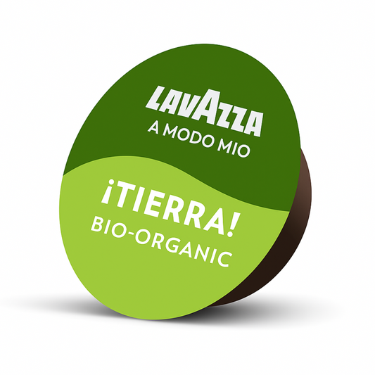 Tierra Bio-Organic Dolce 16 Capsules LAVAZZA A Modo Mio (8987)