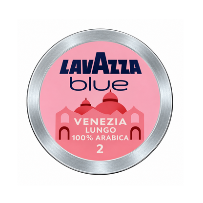 CAFFÈ Crema Lungo 100% Arabica LAVAZZA BLUE 100 capsule (970) 