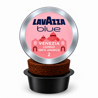 CAFFÈ Crema Lungo 100% Arabica LAVAZZA BLUE 100 capsule (970) 