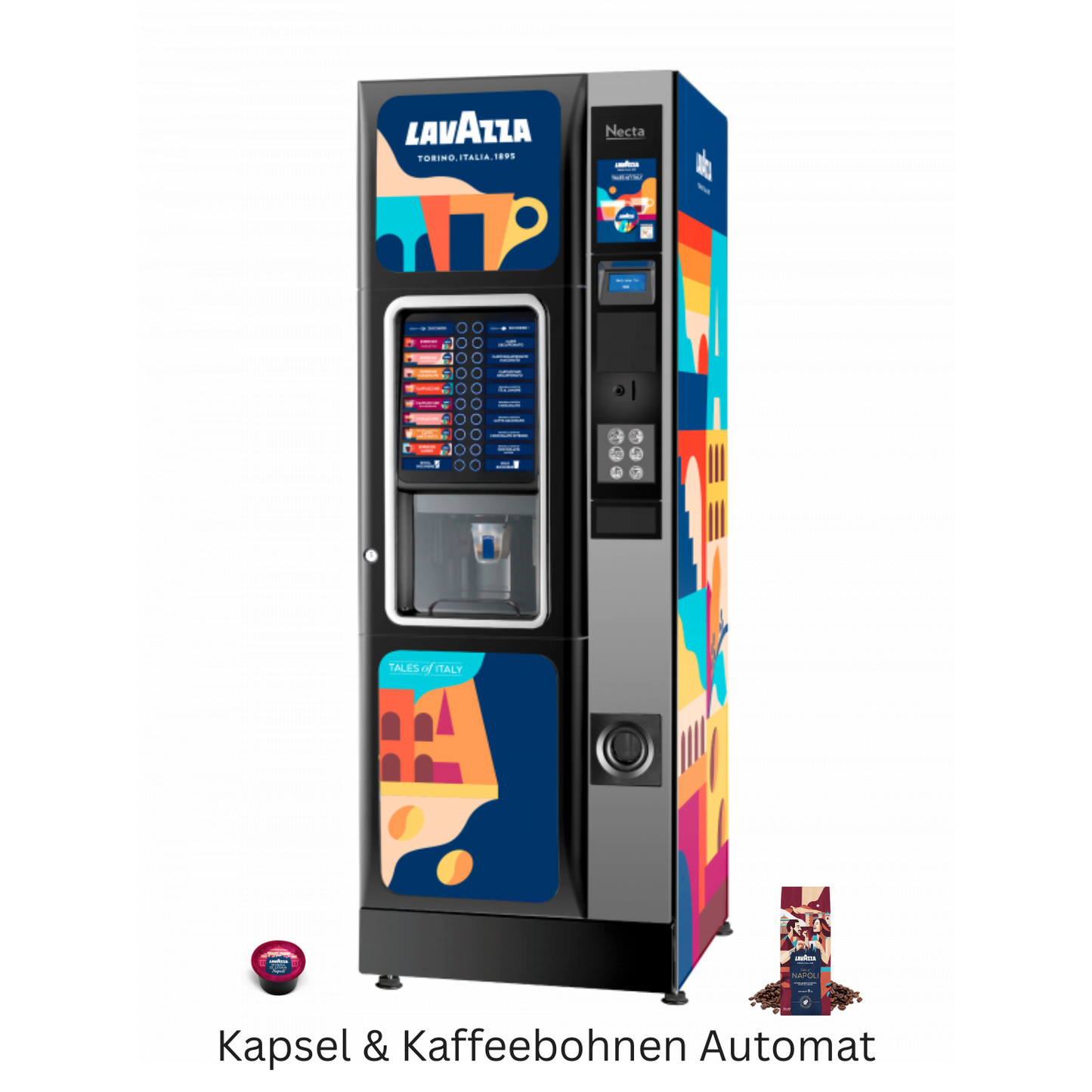 Concerto X2 Lavazza-Blue Kapsel und Bohnenautomat
