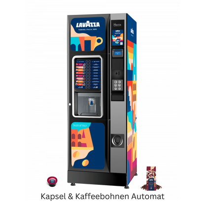 Concerto X2 Lavazza-Blue Kapsel und Bohnenautomat