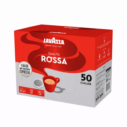 Lavazza Qualità Rossa ESE Pads - 50 Stück bei Prima Tazza kaufen