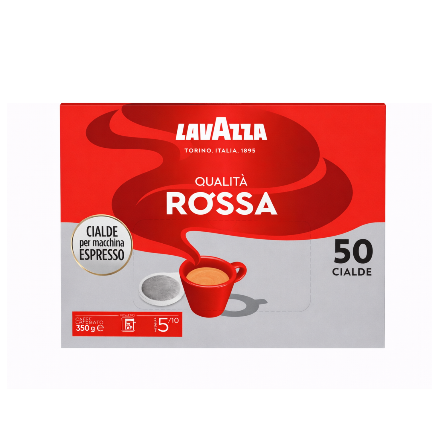 Lavazza Qualità Rossa ESE Pads - 50 Stück bei Prima Tazza kaufen