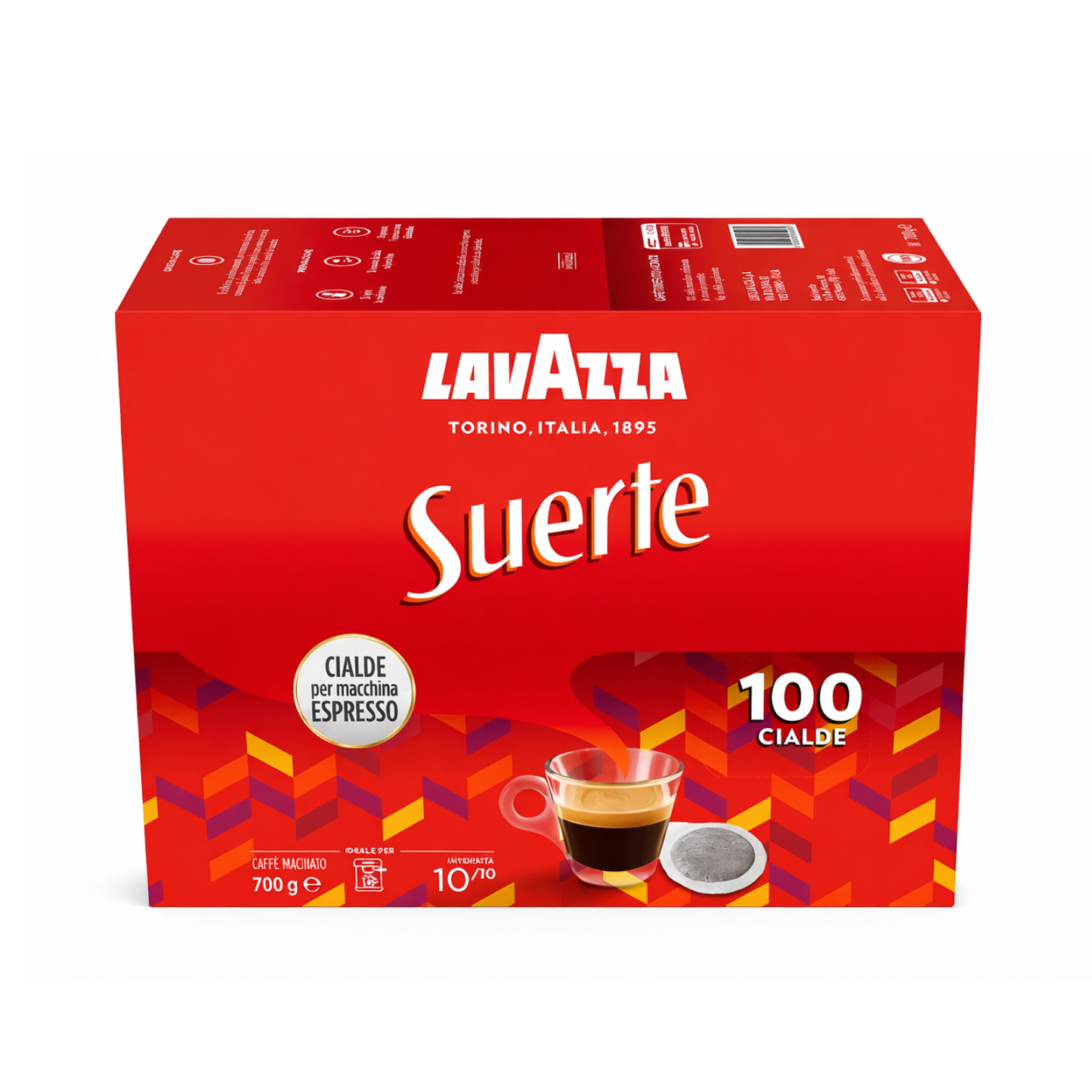 Lavazza Suerte Kaffeepads ESE 44mm - 100 Stück bei Prima Tazza Kaufen