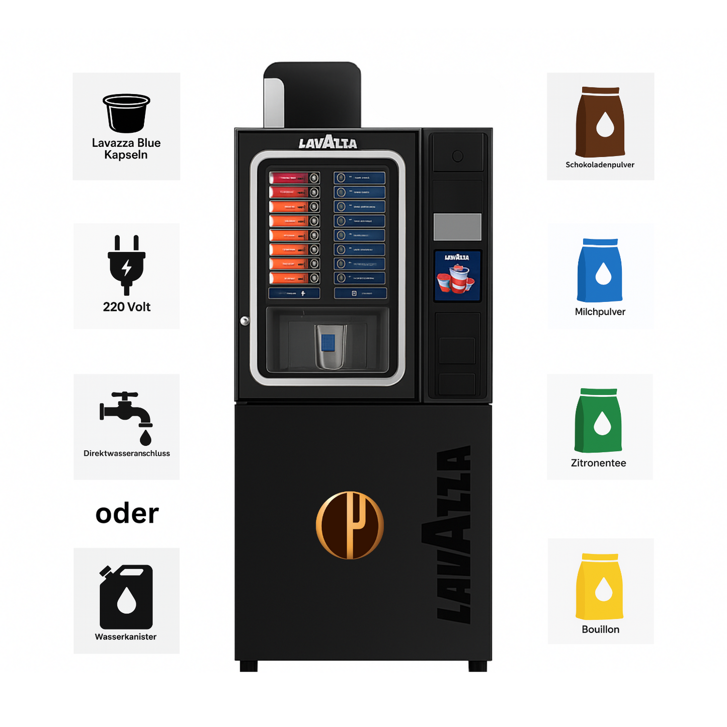 LAVAZZA - Blue Kapselautomat BRIO Keyboard (18000584)