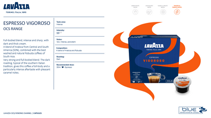 ESPRESSO Vigoroso LAVAZZA BLUE 100 Kapseln (958)
