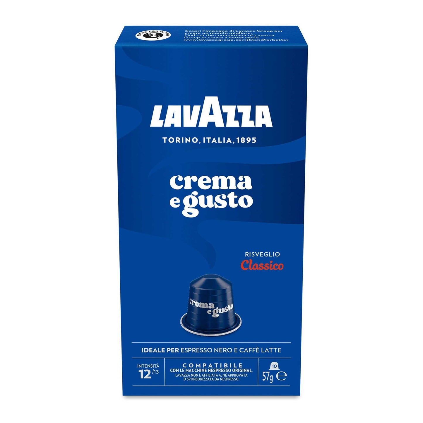 ESPRESSO Crema e Gusto 10 capsules LAVAZZA Nespresso® (7002)