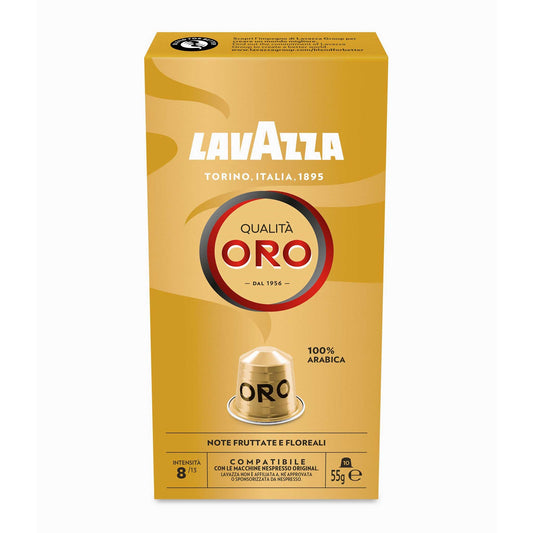 ESPRESSO Qualità Oro 10 capsule LAVAZZA Nespresso® (7001)