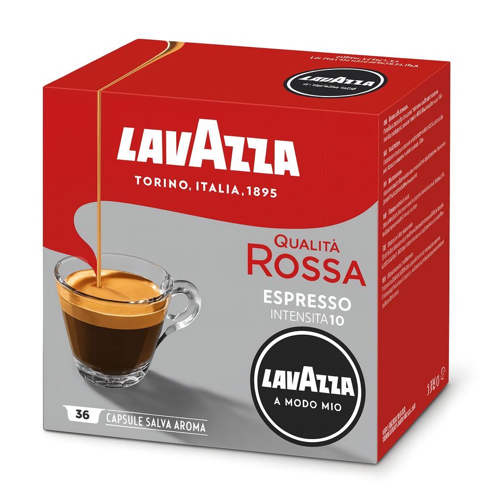 ESPRESSO Qualita Rossa 36 capsule LAVAZZA A Modo Mio (8888)