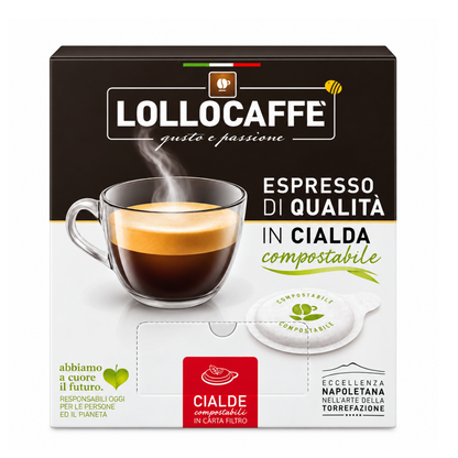 Produktbeschreibung für Lollo Caffè Pads DEK (LO03)