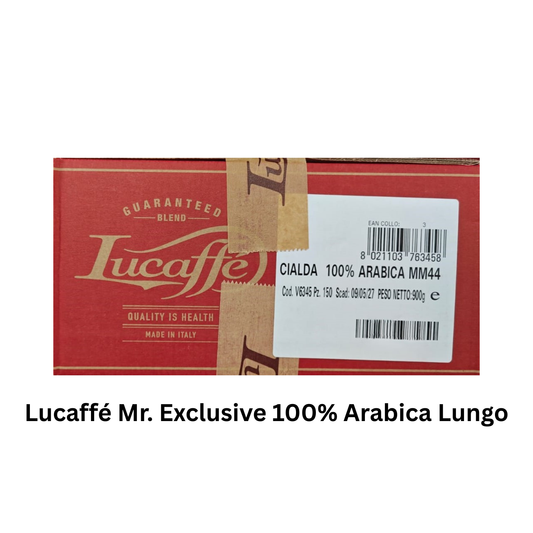 Lucaffé Mr. Exclusive 100% Arabica Lungo 44mm 150 Stk. (1516)