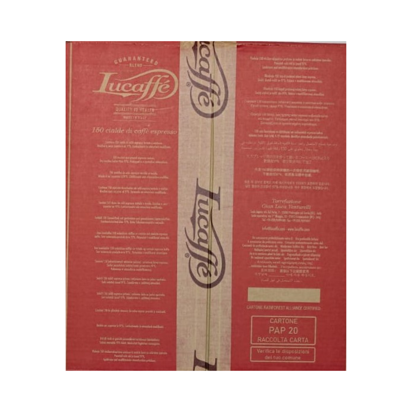 Lucaffé Mr. Exclusive 100% Arabica Lungo 44mm 150 Stk. (1516)