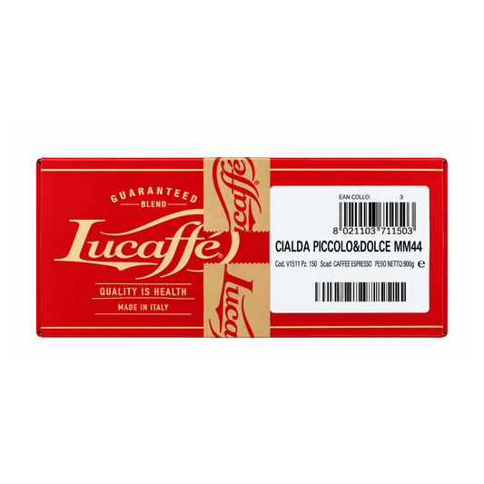 Lucaffé Espresso Piccolo & Dolce Pads-44mm kaufen – italienischer Kaffee in Einzelportionen (LU02))