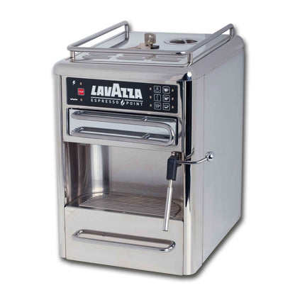 Matinee Inox LAVAZZA Espresso Point - Kapselmaschine-Inox-Home-Büro-Neu-Prima-Tazza-Lavazza-