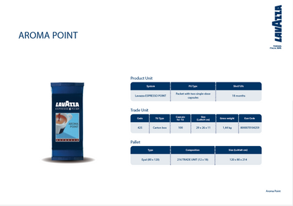 ESPRESSO Aroma Point LAVAZZA Espresso Point 100 capsules (425)