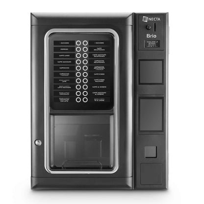 BRIO Keyboard - Bohnenautomat Attraktive Vertragsmöglichkeiten - oder Kaufoption.  Sämtliche Zahlungssysteme wie Münzwechsler, Notenleser, Twint und Kreditkartenleser sind im Preis nicht inbegriffen. Klein und kompakt-Kauf-Miete-Voll-Operating-Milch-Kaffee-Cappucino 