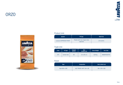 ORGE (ORZO) LAVAZZA Espresso-Point 50capsules (373)