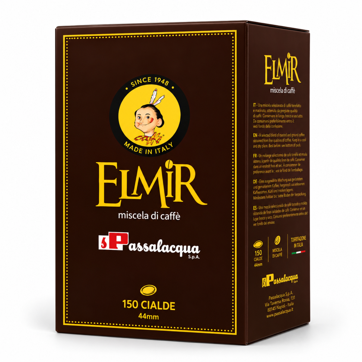 Passalaqua Elmir Espresso Kaffeepads 44mm bei prima Tazza AG Kaufen (PA01)
