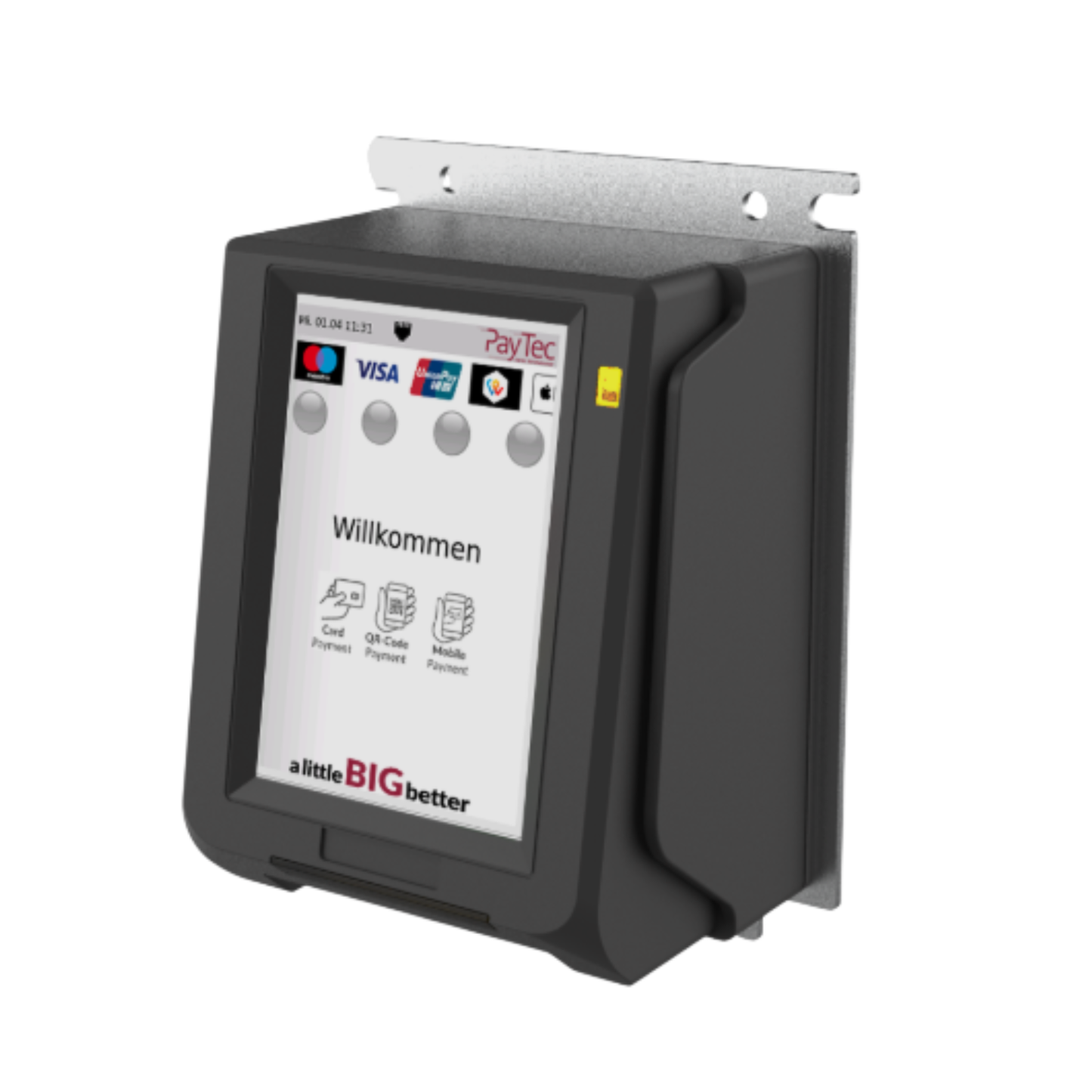 Paytec Zahlungsterminal für unterschiedliche Verkauf Automaten