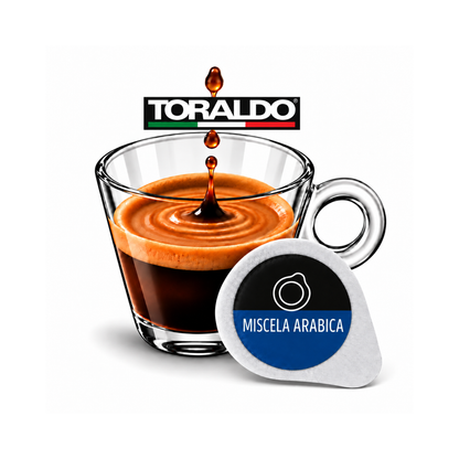 Caffè Toraldo Miscela Arabica E.S.E. Kaffeepads 44 mm – 150 Stück (TO03)