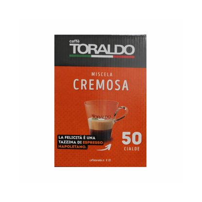 Caffè Toraldo Espresso Napoletano Cremosa - 50 E.S.E. Kaffeepads