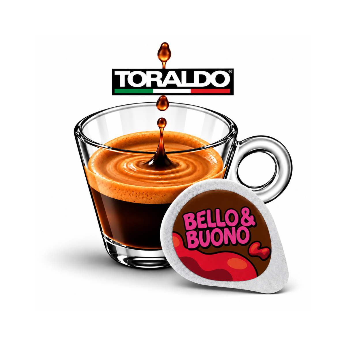 Caffè Toraldo Bello & Buono 150 E.S.E.-Pads Schweizer Shop