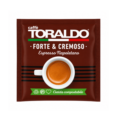 Caffè Toraldo Forte e Cremoso E.S.E. Kaffeepads 44 mm – 150 Stück (TO01)