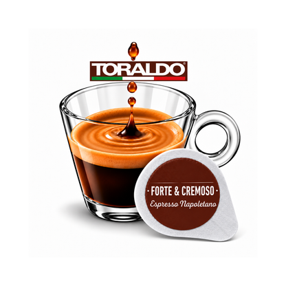 Caffè Toraldo Forte e Cremoso E.S.E. Kaffeepads 44 mm – 150 Stück (TO01)