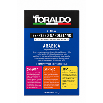 Caffè Toraldo Miscela Arabica E.S.E. Kaffeepads 44 mm – 150 Stück (TO03)