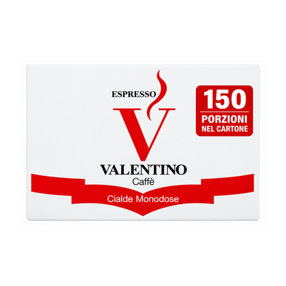 Valentino Kaffeepads Cialda Espresso – Italienischer Espresso in Bar-Qualität (VA01)