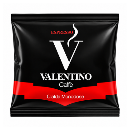 Valentino Kaffeepads Cialda Espresso – Italienischer Espresso in Bar-Qualität (VA01)