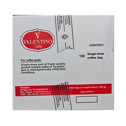 Valentino Kaffeepads Cialda Espresso – Italienischer Espresso in Bar-Qualität