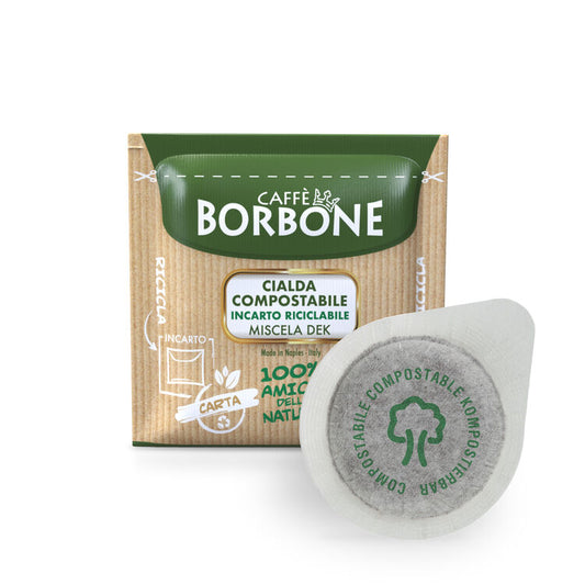 Tampons Borbone sans caféine (déca) Ø: 44mm 150 pièces