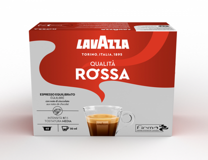 ESPRESSO Qualità Rossa 48 capsules société LAVAZZA (9527)