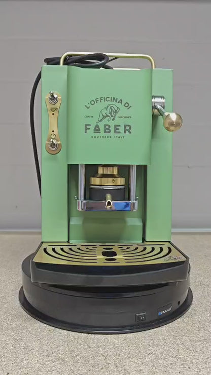 Faber Pro de Luxe Acid Green Pads Kaffeemaschine Bei Prima Tazza AG Kaufen