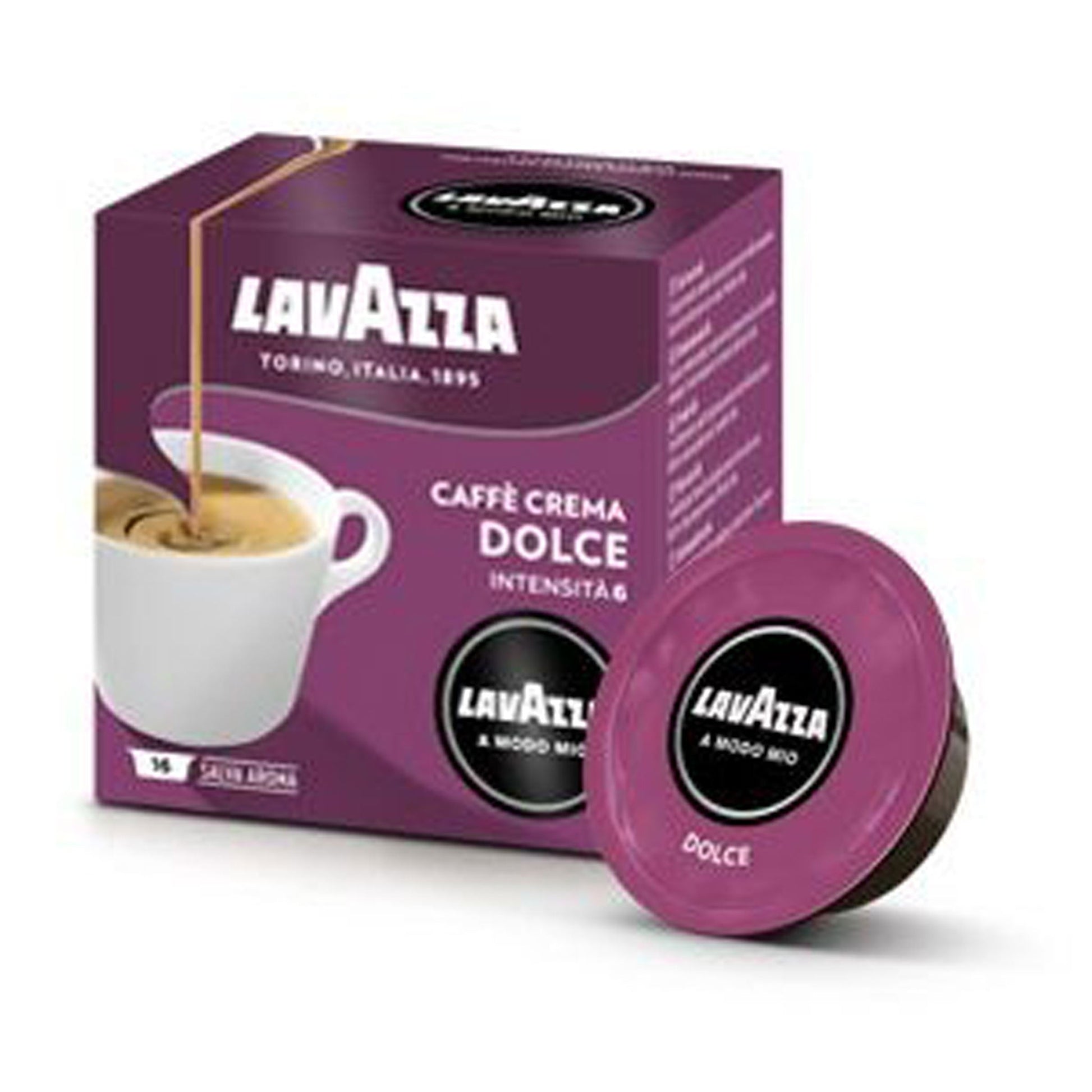 100 % Arabica-Nachgeschmack-Anhaltender, süsser Abgang-amodomio-Kapseln-Intensität6/13-RöstungMittel-16StK